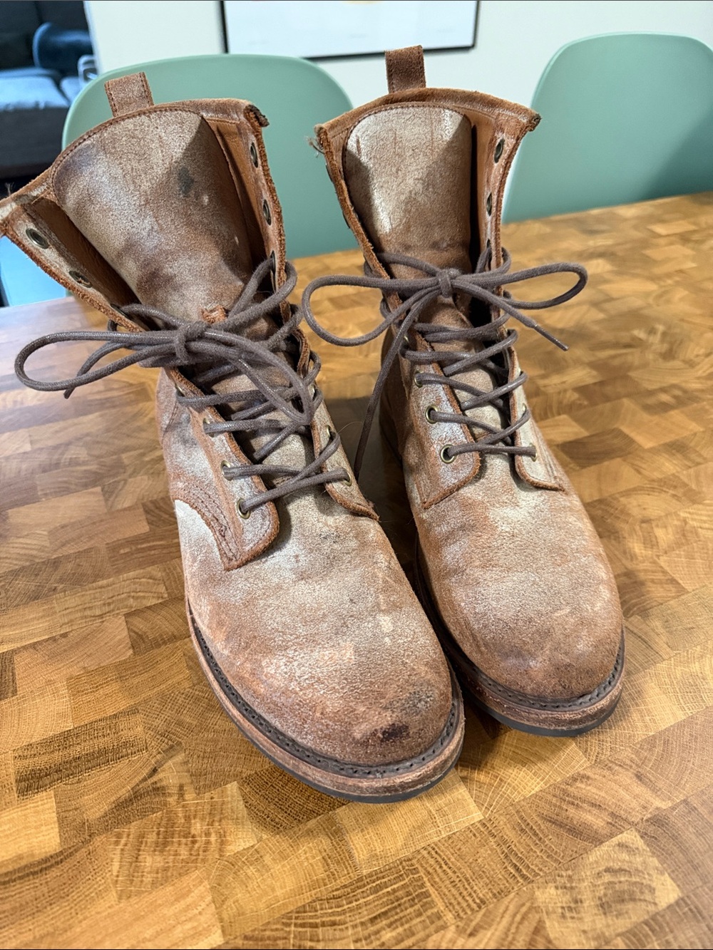 Frye Veronica Lace-up Combat Boot